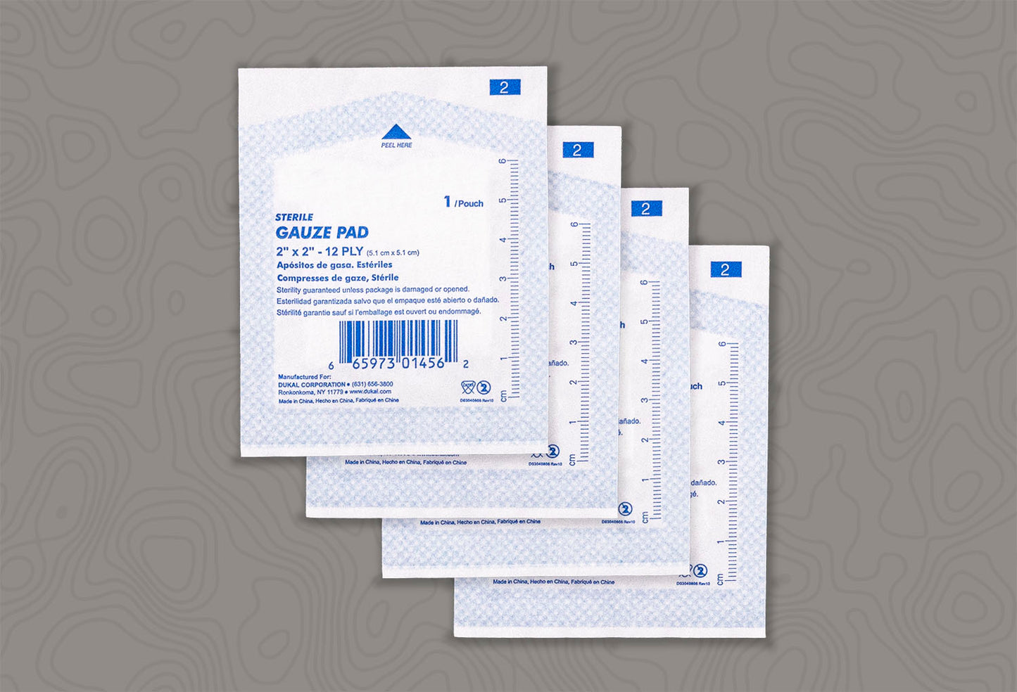 Refill - Sterile Gauze Pads 4x